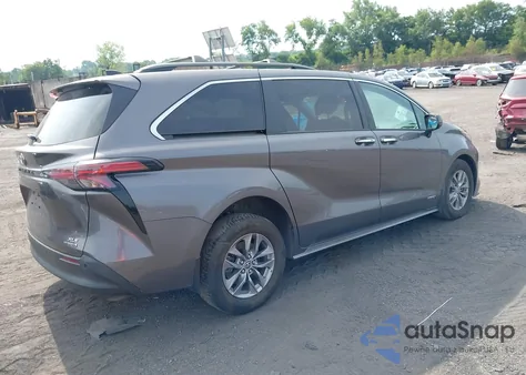 2021 Toyota Sienna Xle из США, поврежденный, VIN 5TDJSKFC0MS015645